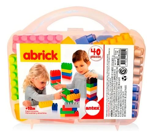 Antex Abrick Valija Con 40 Piezas 9055