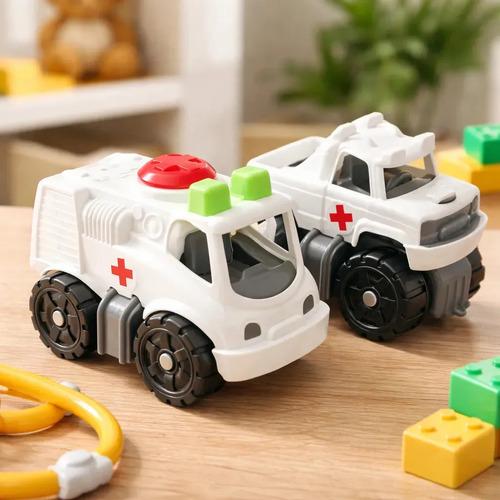 366 Ambulancia Duravit Emergencias Camión X2 - Color Blanco Personaje Doctor Ninguno