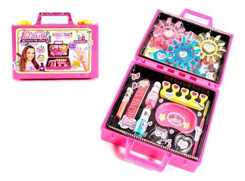 Valija Juliana Diseño De Uñas Chica Original Con Accesorios