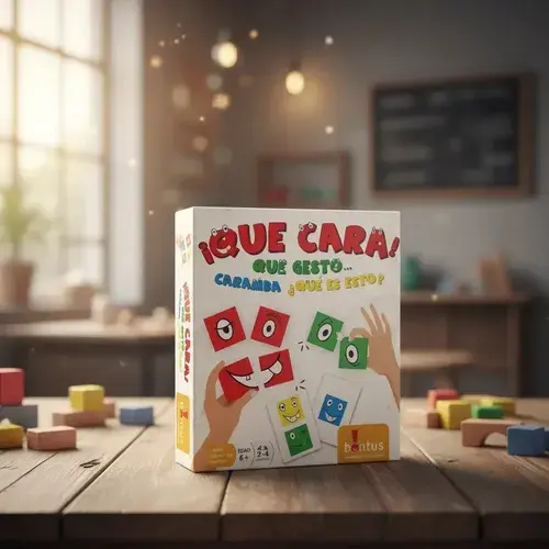 Juego De Cartas ¡qué Cara! Bontus 2-4 Jugadores A Partir 6 Años