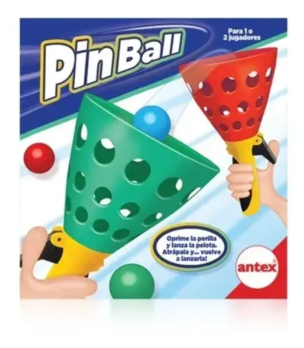 Pinball Lanza Y Atrapa La Pelotas Aire Libre Original Antex