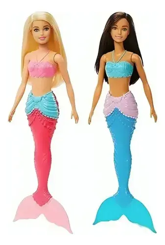Super Combo X2 Barbie Sirenas Dreamtopia Muñecas Pack Mattel