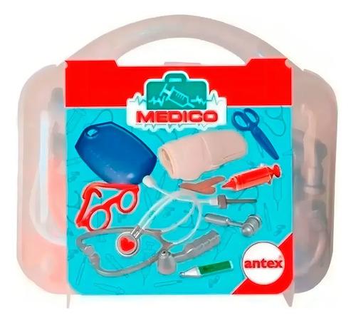 Valija Doctor Unisex Con Accesorios Juguete Antex 1156