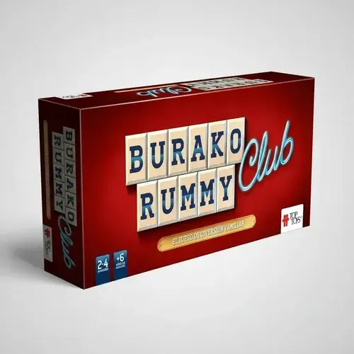 Juego De Mesa Rummy Burako Club Familiar Amigos Top Toys